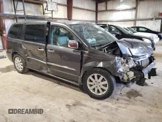 2016 Chrysler Town & Country Touring with VIN 2C4RC1BG7GR293975, listed as a Copart auction lot 45395105 with 176,524 mi miles and Salvage Title. Bid and sale history available at carsss.com. Image 4.
