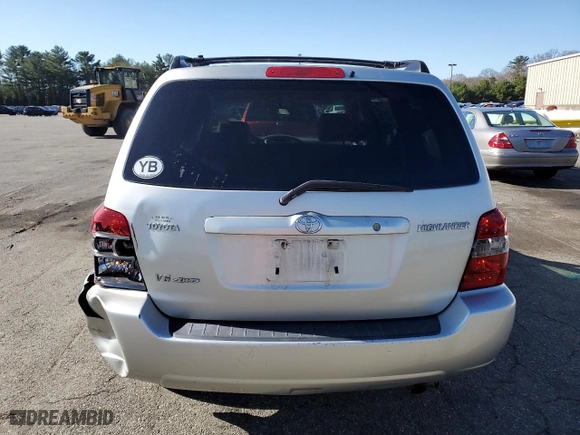 2004 Toyota Highlander with VIN JTEEP21A940016543, listed as a Copart auction lot 53738835 with 235,442 mi miles and Clean Title. Bid and sale history available at carsss.com. Image 6.