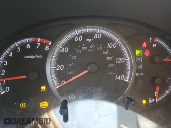 2010 Mazda 5 Sport с VIN JM1CR2W30A0372925, выставлен на аукционе Copart как лот 49960715 с пробегом 95 396 миль миль и Чистый • Clean title. История ставок и продаж доступна на DreamBid. Изображение 10.