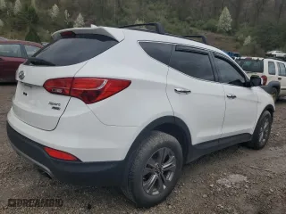 2016 Hyundai Santa Fe Sport with VIN 5XYZUDLBXGG324691, listed as a Copart auction lot 50574735 with 138,977 mi miles and Salvage Title. Bid and sale history available at carsss.com. Image 3.