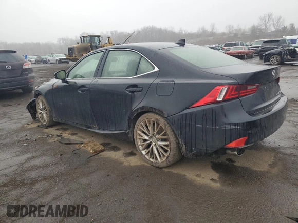 2016 Lexus IS 300 with VIN JTHCM1D23G5004476, listed as a Copart auction lot 49593495 with 222,517 mi miles and Salvage Title. Bid and sale history available at carsss.com. Image 2.