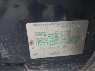 2006 Subaru Forester X с VIN JF1SG656X6G753948, выставлен на аукционе IAAI как лот 41536446 с пробегом 207 955 миль миль и . История ставок и продаж доступна на DreamBid. Изображение 9.