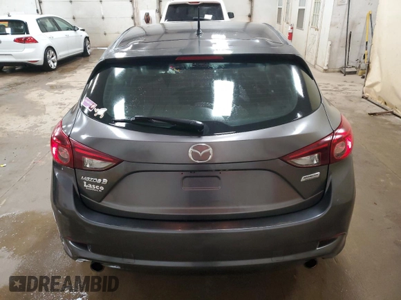 2018 Mazda 3 Touring with VIN 3MZBN1L34JM270270, listed as a Copart auction lot 80299014 with 123,789 mi miles and Salvage Title. Bid and sale history available at carsss.com. Image 6.