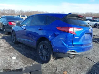 2019 Acura RDX w/A-Spec Pkg with VIN 5J8TC1H62KL015542, listed as a IAAI auction lot 41206765 with 101,945 mi miles. Bid and sale history available at carsss.com. Image 3.