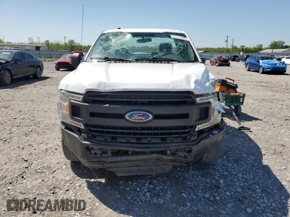 2018 Ford F-150 XL with VIN 1FTMF1CB2JKC31099, listed as a Copart auction lot 52078995 with 219,569 mi miles and Salvage title. Bid and sale history available at DreamBid. Image 5.