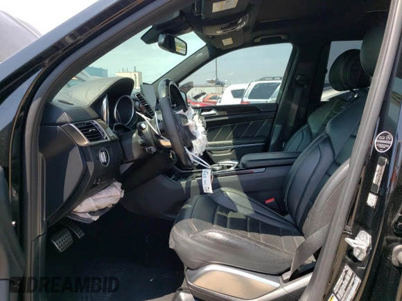 2017 Mercedes-Benz GLS 63 AMG with VIN 4JGDF7FE5HA747770, listed as a Copart auction lot 65888883 with 50,889 mi miles and Salvage Title. Bid and sale history available at DreamBid. Image 7.