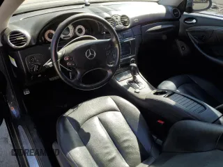 2008 Mercedes-Benz CLK-Class 3.5L with VIN WDBTJ56H38F249517, listed as a Copart auction lot 77983304 with 194,887 mi miles and Salvage Title. Bid and sale history available at carsss.com. Image 8.