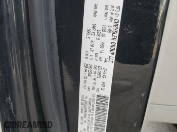 2010 Chrysler Town & Country Touring with VIN 2A4RR5D1XAR109046, listed as a Copart auction lot 48224865 with 218,021 mi miles and Salvage Title. Bid and sale history available at DreamBid. Image 15.