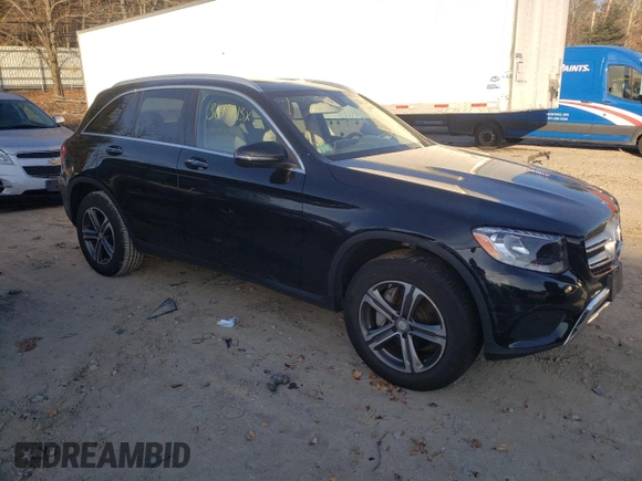 2016 Mercedes-Benz GLC with VIN WDC0G4KB1GF087846, listed as a Copart auction lot 36491613 with 50,589 mi miles. Bid and sale history available at carsss.com. Image 4.