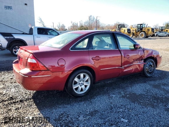 2006 Ford Five Hundred SEL with VIN 1FAHP27126G131140, listed as a Copart auction lot 80249364 with 0 mi miles and Salvage Title. Bid and sale history available at carsss.com. Image 3.