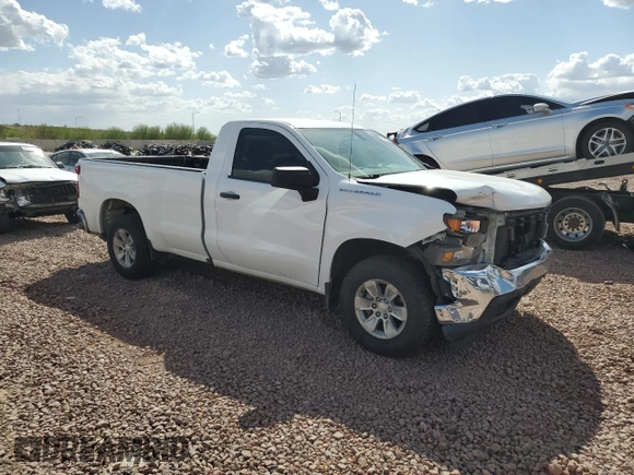 2019 Chevrolet Silverado 1500 Work Truck with VIN 3GCNWAEF3KG224577, listed as a Copart auction lot 50569615 with 113,231 mi miles and Salvage Title. Bid and sale history available at DreamBid. Image 4.