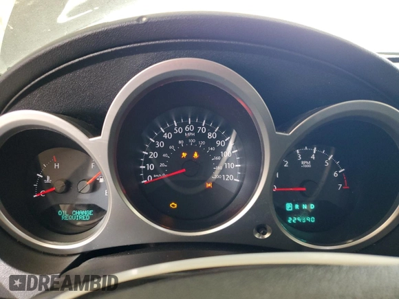 2010 Chrysler Sebring Limited with VIN 1C3CC5FB2AN229671, listed as a Copart auction lot 62181015 with 229,390 mi miles and Salvage title. Bid and sale history available at DreamBid. Image 9.
