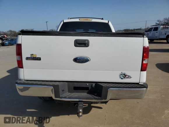 2008 Ford F-150 XL with VIN 1FTRW12W28FB23921, listed as a Copart auction lot 49659415 with 198,041 mi miles and Salvage Title. Bid and sale history available at carsss.com. Image 6.