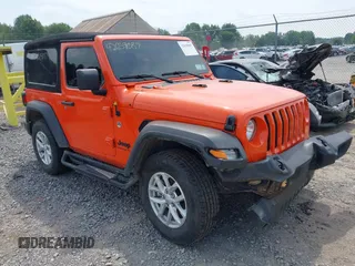 2023 Jeep Wrangler Sport with VIN 1C4HJXAG1PW692362, listed as a IAAI auction lot 42659087 with 52,179 mi miles and . Bid and sale history available at DreamBid. Image 1.