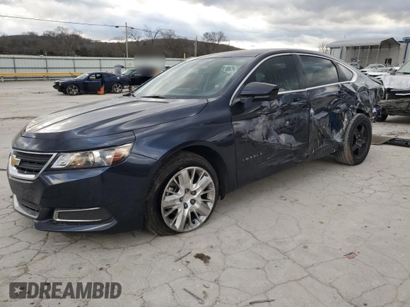 2017 Chevrolet Impala LS with VIN 2G11Z5S32H9181157, listed as a Copart auction lot 86909994 with 74,267 mi miles and Salvage Title. Bid and sale history available at DreamBid. Image 1.