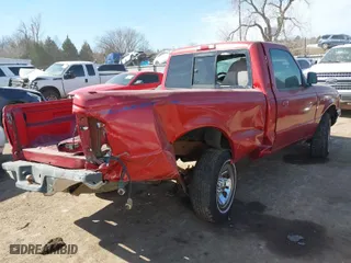 1998 Ford Ranger XL with VIN 1FTYR10C5WUA05981, listed as a IAAI auction lot 41676687 with 189,285 mi miles. Bid and sale history available at carsss.com. Image 4.
