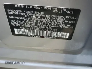 2016 Subaru Forester 2.5i с VIN JF2SJABC6GH412326, выставлен на аукционе Copart как лот 60645265 с пробегом 185 800 миль миль и Списание • Salvage title. История ставок и продаж доступна на DreamBid. Изображение 13.