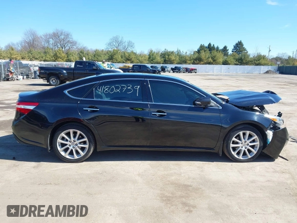 2015 Toyota Avalon Limited with VIN 4T1BK1EB4FU167932, listed as a IAAI auction lot 41802739 with 132,690 mi miles and . Bid and sale history available at DreamBid. Image 14.