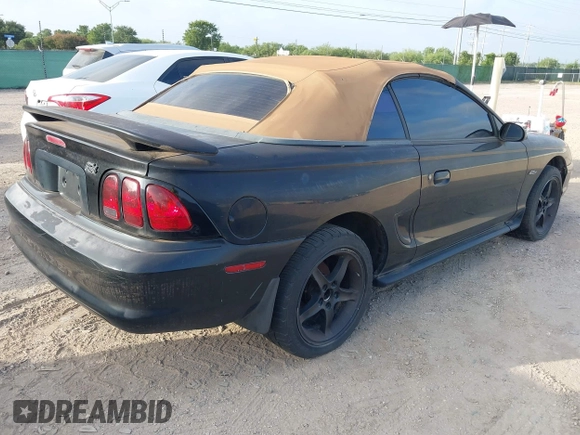 1998 Ford Mustang GT with VIN 1FAFP45X6WF241169, listed as a IAAI auction lot 42771285 with 111,809 mi miles and . Bid and sale history available at DreamBid. Image 4.