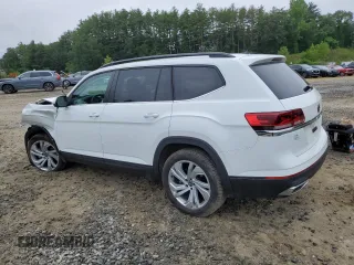 2021 Volkswagen Atlas SE with VIN 1V2KP2CA8MC536766, listed as a Copart auction lot 61058575 with 24,805 mi miles and Salvage title. Bid and sale history available at DreamBid. Image 2.