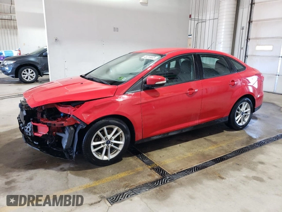 2015 Ford Focus SE with VIN 1FADP3F25FL339406, listed as a Copart auction lot 48316665 with 158,587 mi miles and Salvage Title. Bid and sale history available at DreamBid. Image 1.