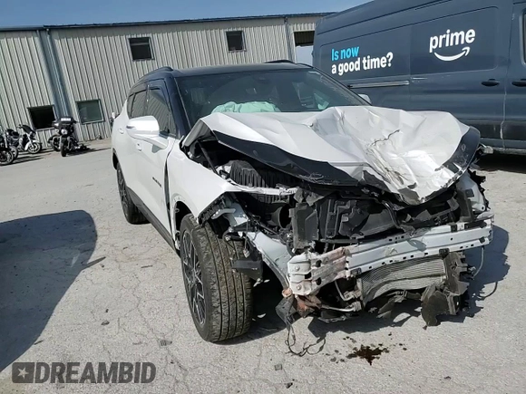 2023 Chevrolet Blazer RS with VIN 3GNKBKRS0PS200986, listed as a Copart auction lot 53560435 with 13,440 mi miles and Salvage title. Bid and sale history available at DreamBid. Image 11.