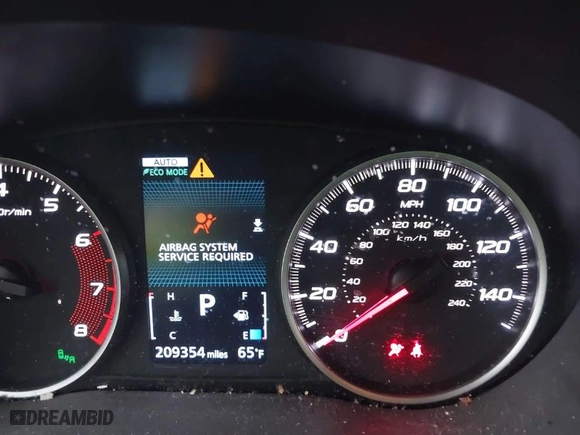 2019 Mitsubishi Eclipse Cross SE with VIN JA4AT5AA4KZ022947, listed as a IAAI auction lot 41048174 with 209,354 mi miles. Bid and sale history available at carsss.com. Image 15.