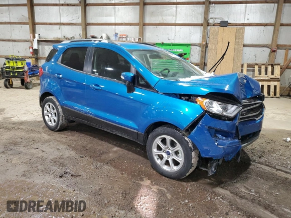 2018 Ford EcoSport SE z VIN MAJ3P1TE5JC206152, wystawiony jako Copart lot #84509564 z przebiegiem 16 825 mil mil oraz Szkoda całkowita • Salvage title. Historia ofert i sprzedaży dostępna na DreamBid. Obrazek 4.