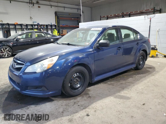 2011 Subaru Legacy 2.5i with VIN 4S3BMBA69B3212103, listed as a Copart auction lot 84615924 with 264,371 mi miles and Salvage title. Bid and sale history available at DreamBid. Image 1.