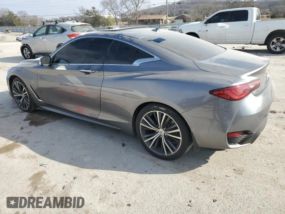 2018 Infiniti Q60 Luxe with VIN JN1EV7EL2JM392754, listed as a Copart auction lot 42590865 with 121,657 mi miles and Salvage Title. Bid and sale history available at DreamBid. Image 2.