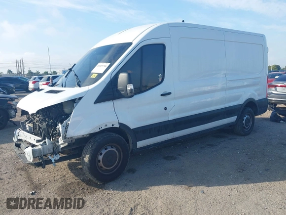 2021 Ford Transit Cargo with VIN 1FTBR1C86MKA91940, listed as a IAAI auction lot 41469716 with 40,745 mi miles and . Bid and sale history available at DreamBid. Image 2.