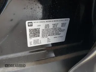 2024 GMC Terrain SLE with VIN 3GKALMEG1RL203587, listed as a Copart auction lot 62960265 with 22,031 mi miles and Salvage title. Bid and sale history available at DreamBid. Image 13.