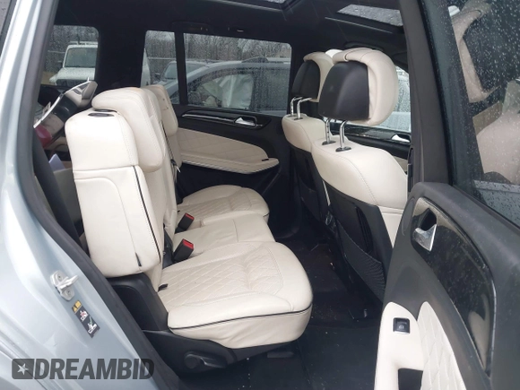 2016 Mercedes-Benz GL with VIN 4JGDF7DE3GA655476, listed as a IAAI auction lot 41710919 with 164,831 mi miles. Bid and sale history available at carsss.com. Image 8.