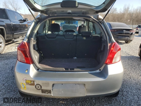 2007 Toyota Yaris with VIN JTDJT923675123449, listed as a Copart auction lot 47578555 with 173,927 mi miles and Non Repairable. Bid and sale history available at carsss.com. Image 6.