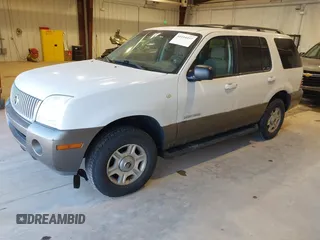 2002 Mercury Mountaineer with VIN 4M2ZU86E32ZJ23992, listed as a IAAI auction lot 41410337 with 231,739 mi miles and . Bid and sale history available at DreamBid. Image 2.