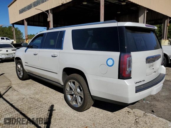 2019 GMC Yukon XL Denali with VIN 1GKS1HKJ3KR107881, listed as a Copart auction lot 75206064 with 86,295 mi miles and Salvage Title. Bid and sale history available at carsss.com. Image 2.