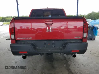 2022 Honda Ridgeline RTL-E z VIN 5FPYK3F72NB028692, wystawiony jako Copart lot #66997505 z przebiegiem 9 337 mil mil oraz Czysty tytuł • Clean title. Historia ofert i sprzedaży dostępna na DreamBid. Obrazek 6.