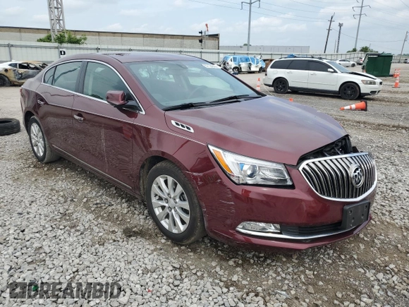 2015 Buick LaCrosse with VIN 1G4G15G34FF343095, listed as a Copart auction lot 56272135 with 46,645 mi miles and Salvage title. Bid and sale history available at DreamBid. Image 4.