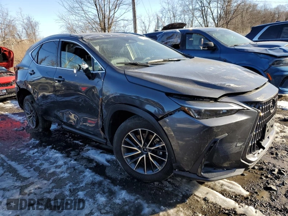 2024 Lexus NX with VIN 2T2AGCEZ4RC053310, listed as a Copart auction lot 42763545 with 10,328 mi miles and Salvage Title. Bid and sale history available at carsss.com. Image 4.
