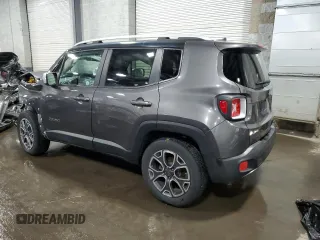 2016 Jeep Renegade Limited с VIN ZACCJBDT6GPC50163, выставлен на аукционе Copart как лот 60051655 с пробегом 81 189 миль миль и Списание • Salvage title. История ставок и продаж доступна на DreamBid. Изображение 2.
