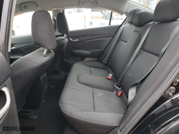 2015 Honda Civic Sedan LX with VIN 19XFB2F53FE272321, listed as a Copart auction lot 52527045 with 80,083 mi miles and Salvage Title. Bid and sale history available at carsss.com. Image 11.