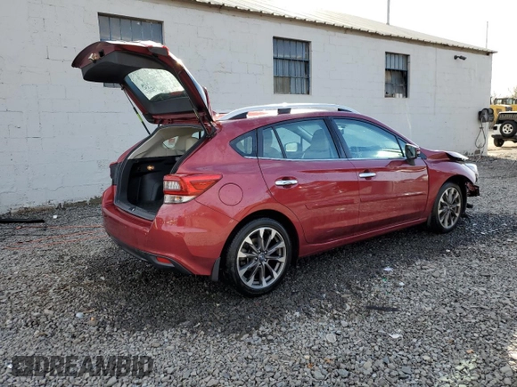 2020 Subaru Impreza Limited z VIN 4S3GTAT63L3730466, wystawiony jako Copart lot #81260704 z przebiegiem 18 257 mil mil oraz Szkoda całkowita • Salvage title. Historia ofert i sprzedaży dostępna na DreamBid. Obrazek 3.