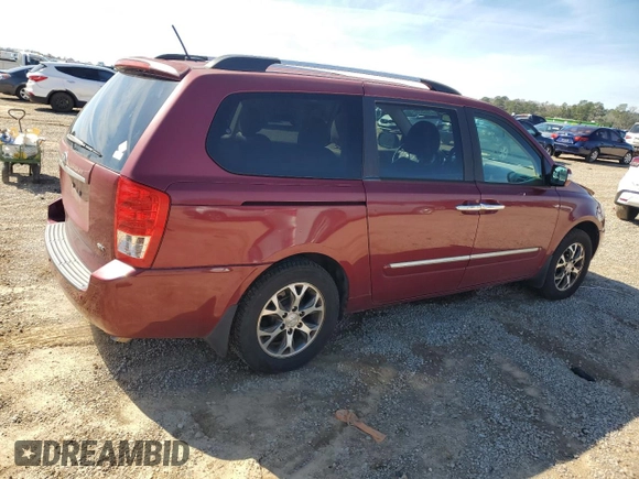 2014 Kia Sedona EX with VIN KNDMH4C75E6588878, listed as a Copart auction lot 45893185 with 109,464 mi miles and Salvage Title. Bid and sale history available at carsss.com. Image 3.