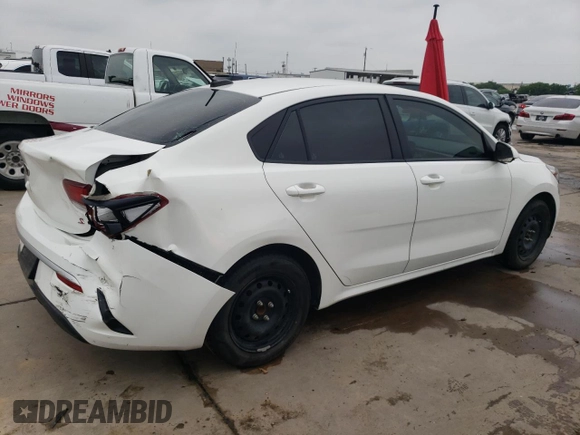 2021 Kia Rio LX with VIN 3KPA24AD9ME364924, listed as a Copart auction lot 51585554 with 86,649 mi miles and Clean Title. Bid and sale history available at carsss.com. Image 3.