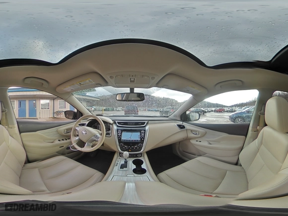 2017 Nissan Murano SL with VIN 5N1AZ2MH4HN101994, listed as a Copart auction lot 46793185 with 107,360 mi miles and Salvage Title. Bid and sale history available at carsss.com. Image 13.
