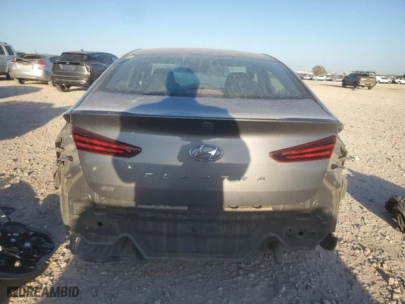 2020 Hyundai Elantra SE with VIN 5NPD74LF1LH503466, listed as a Copart auction lot 48667795 with 36,046 mi miles and Salvage Title. Bid and sale history available at carsss.com. Image 6.