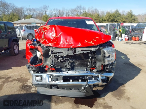 2017 Ford F-150 XL with VIN 1FTEW1EF0HKD97975, listed as a IAAI auction lot 41769666 with 120,697 mi miles. Bid and sale history available at carsss.com. Image 13.