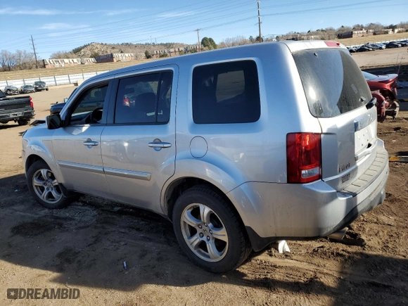 2014 Honda Pilot EX-L with VIN 5FNYF4H50EB031914, listed as a Copart auction lot 85314374 with 0 mi miles and Salvage Title. Bid and sale history available at carsss.com. Image 2.