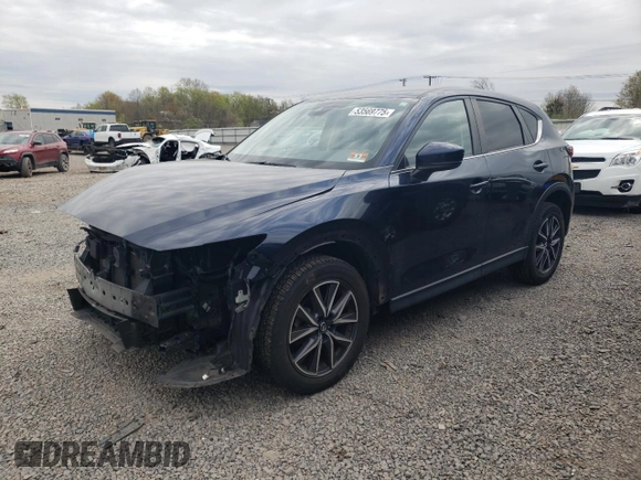 2018 Mazda CX-5 Touring with VIN JM3KFBCM7J0358769, listed as a Copart auction lot 53569775 with 37,198 mi miles and Salvage Title. Bid and sale history available at DreamBid. Image 1.