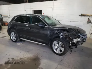 2018 Audi Q5 Premium Plus with VIN WA1BNAFY0J2234930, listed as a Copart auction lot 50654095 with 65,442 mi miles and Salvage Title. Bid and sale history available at carsss.com. Image 4.